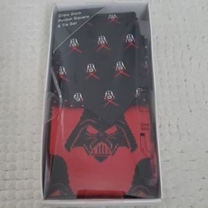 Disney Star Wars Crew Sock, Pocket Square & Tie Se